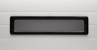 commercial garage door model 2042 window option