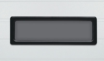 commercial garage door model 2042 window option