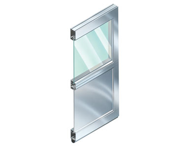 Commercial Garage Door Extruded Aluminum