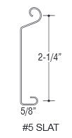 Slat Number 5